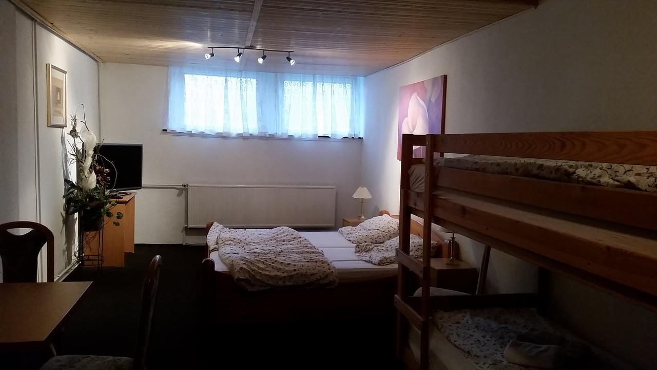 Pension Und Restaurant Die Burg Ehrenfriedersdorf Zewnętrze zdjęcie