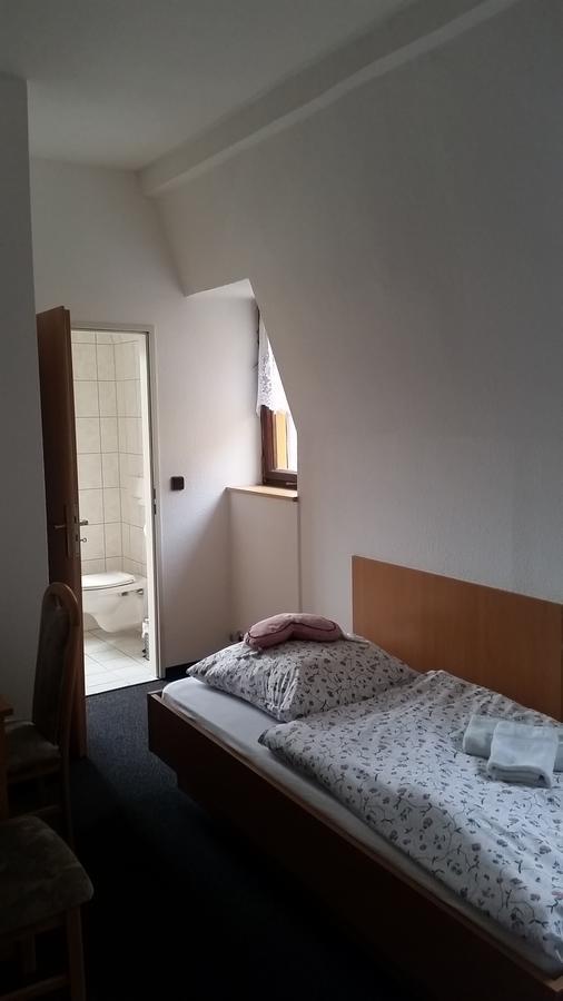 Pension Und Restaurant Die Burg Ehrenfriedersdorf Zewnętrze zdjęcie
